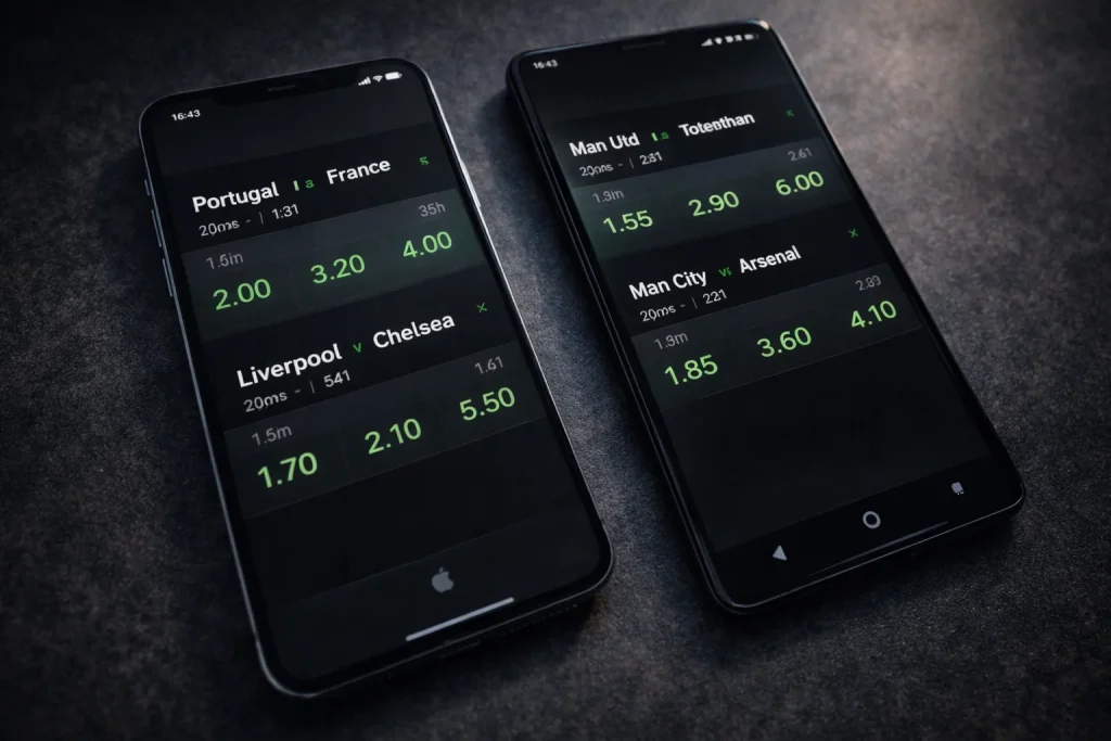 Apps de apostas desportivas para iOS e Android em Portugal: guia completo