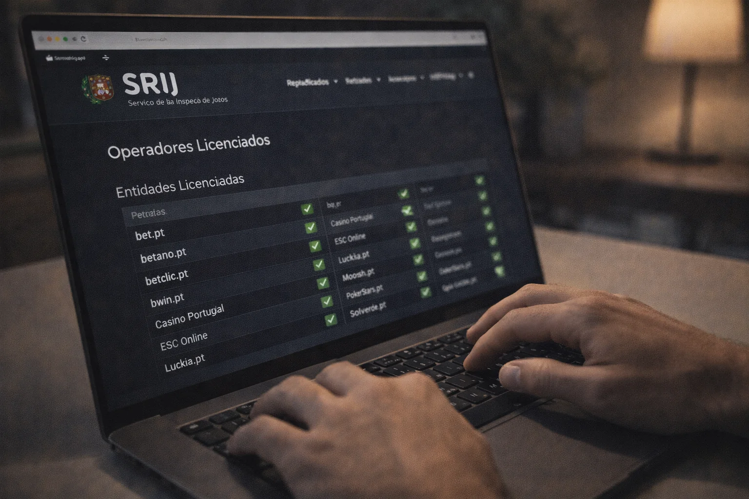 Verificação de licença SRIJ: como escolher uma casa de apostas legal em Portugal